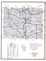 Rock County, Wisconsin State Atlas 1956 Highway Maps